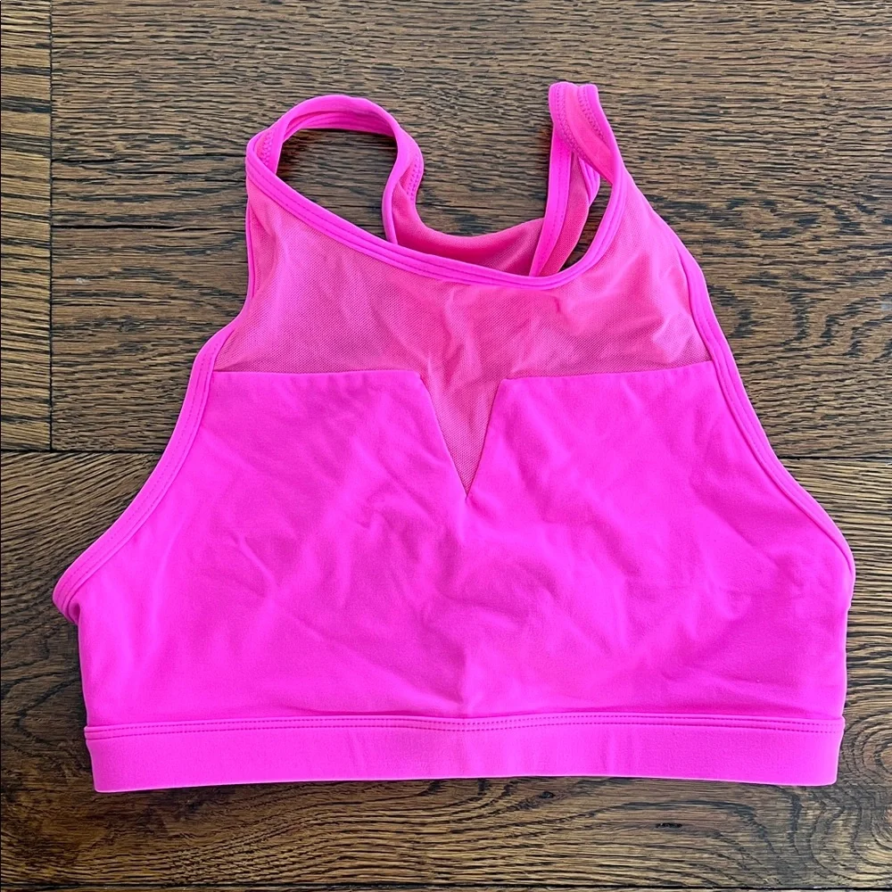 FLEO Vibrant Pink Sports Bra - Picture 1 of 2